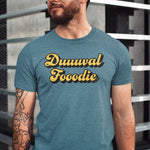 Duuuval Fooodie Heather Deep Teal Unisex T-Shirt