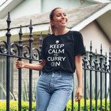 Keep Calm and Curry On Unisex T-Shirt