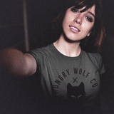Hungry Wolf Co. X Dark Heather Unisex T-Shirt