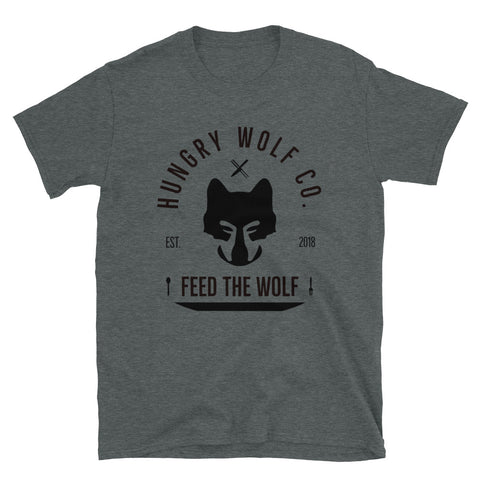 Hungry Wolf Co. X Dark Heather Unisex T-Shirt