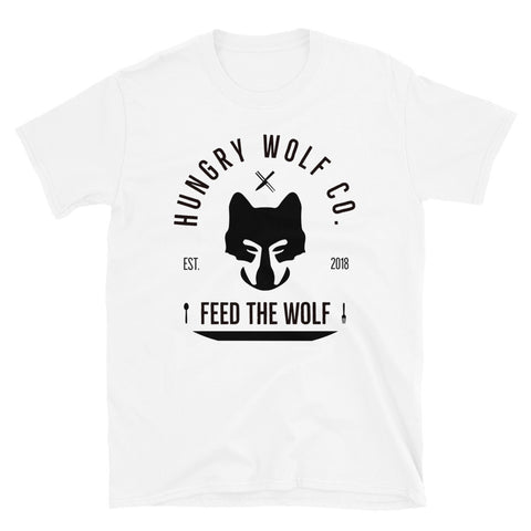 Hungry Wolf Co. X White Unisex T-Shirt